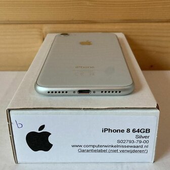 apple iphone 8 64gb zilver