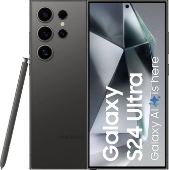 Magazijn opruiming Samsung Galaxy S24 Ultra 5G 256GB (model 2024) grijs + garantie op=op