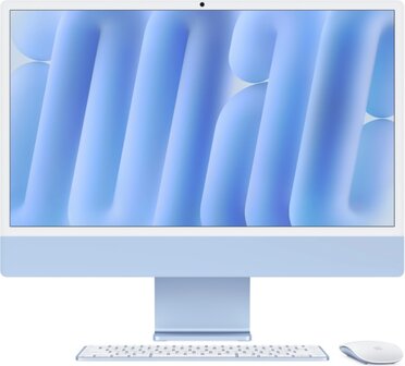 Apple iMac (2024) Blauw M4 16GB 256GB 23.5&quot; + garantie 