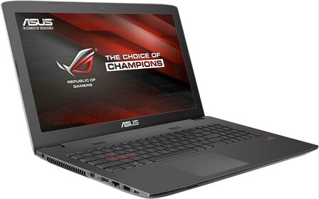 ASUS ROG Gaming laptop GL752VW (2016) i7-6700HQ 8/16/32GB NVMe Geforce GTX960 17.3 inch 3