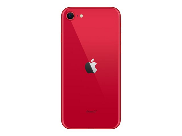 nieuwstaat Apple iPhone SE 2020 128GB Rood + nieuwe accu 100% + 12 maanden garantie