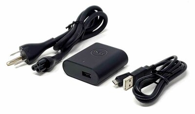 Magazijn opruiming Dell original adapter DA24NM130 24W op=op