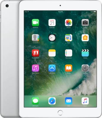 Apple iPad 5 128GB (model 2017) wit 9.7" Wifi (4G) + garantie