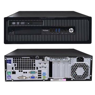 Windows 7 of 10 Pro computer HP ProDesk 400 G1 SFF (wifi,bluetooth) + garantie