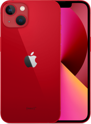 Apple iPhone 13 rood 128GB 6,1" + garantie