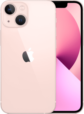 Magazijn opruiming Apple iPhone 13 mini roze 128GB + garantie op=op