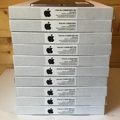 Voordeelbundel Apple iPad Air 2 64GB WiFi (4G) zwart zilver + garantie