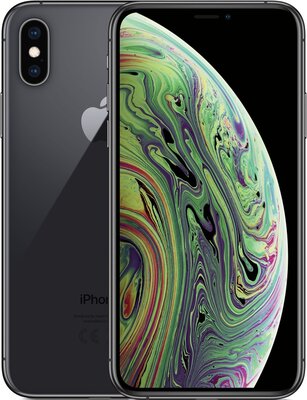 nieuwstaat Apple iPhone 10 (XS) 64GB zwart + 12 maanden garantie