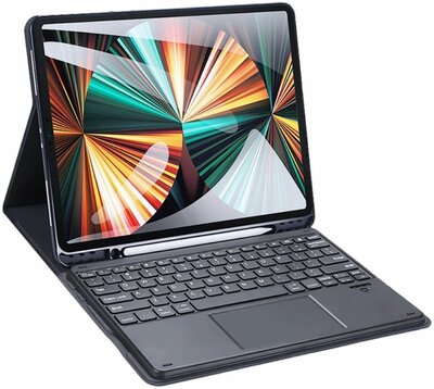 Dux Ducis iPad Pro 12.9 (2020/2021) Hoes Bluetooth Toetsenbord QWERTY