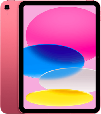 Apple iPad 10 (model 2022) roze 64GB 10.2" WiFi (4G) + garantie