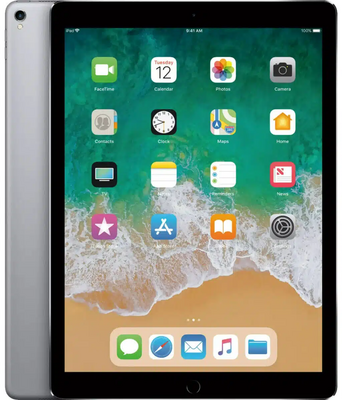 Apple iPad Pro 64GB 12.9 inch (model 2017) zwart WiFi (4G) + garantie
