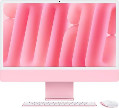 Apple iMac (2024) Roze M4 16GB 256GB 23.5" + garantie