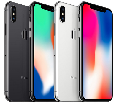 Nieuwstaat Apple iPhone X 10 64GB zwart (model 2017) + 12 maanden garantie op=op